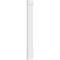 Ekena Millwork Plain PVC Pilaster w/Standard Capital & Base, 10"W x 72"H x 2"P PILP10X072SM01-2 - alternate 6